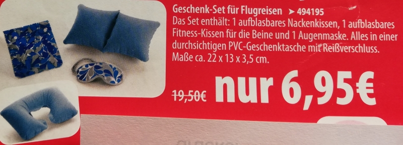 AVON Geschenk-Set für Flugreise